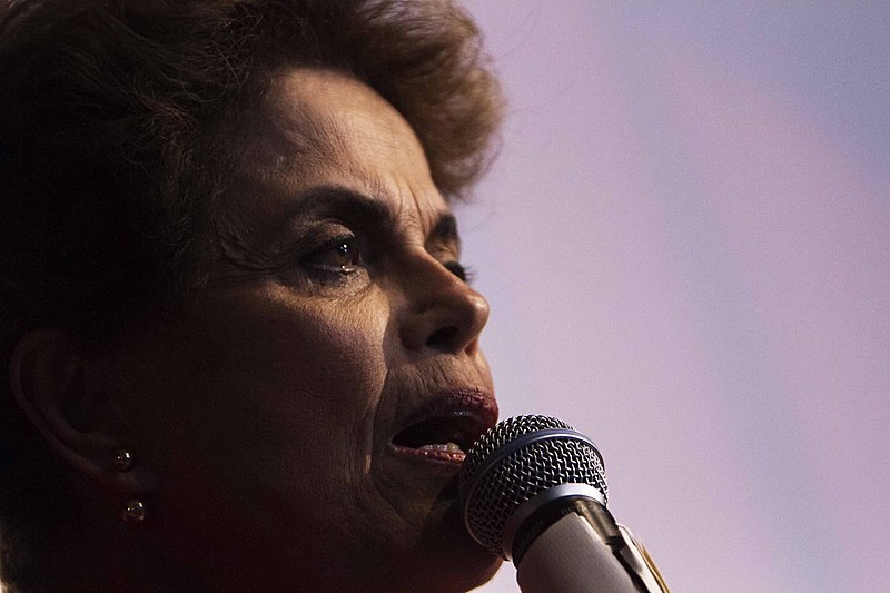 Dilma reforçou a intenção velada dos atores políticos do golpe em impedir as investigações sobre esquemas de corrupção no pais, “estancando a sangria”