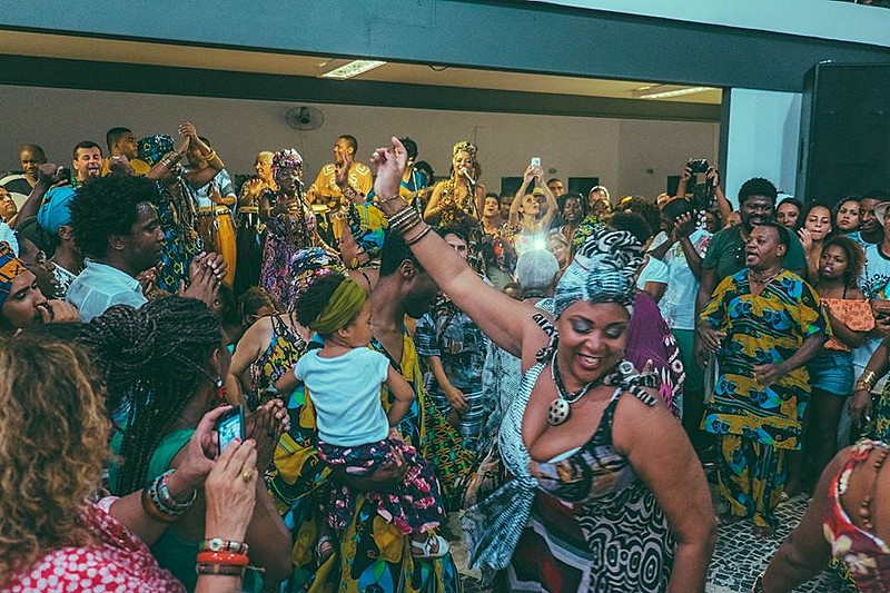 Festa de abertura da Casa do Jongo