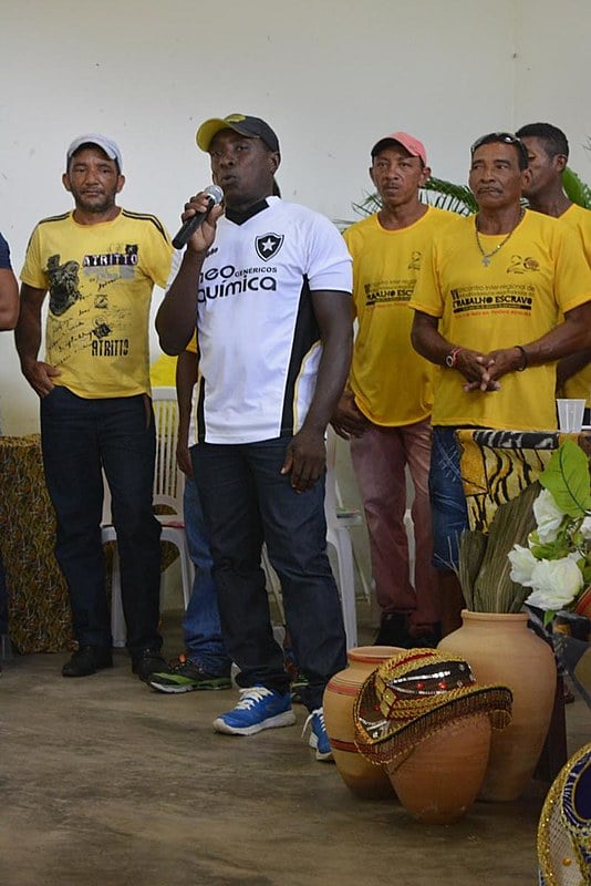 Marinaldo, resgatado três vezes das mãos de fazendeiros escravocratas, hoje é uma das lideranças em Pindaré Mirim (MA)