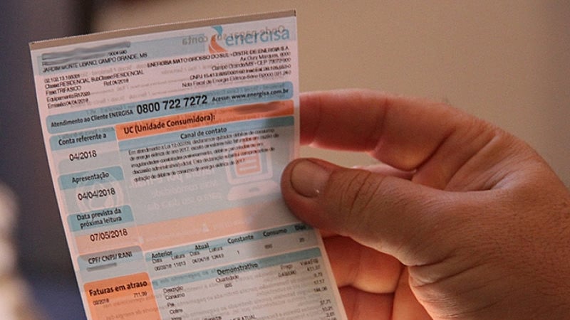 Atençãos: Contas da Energisa mais caras em agosto