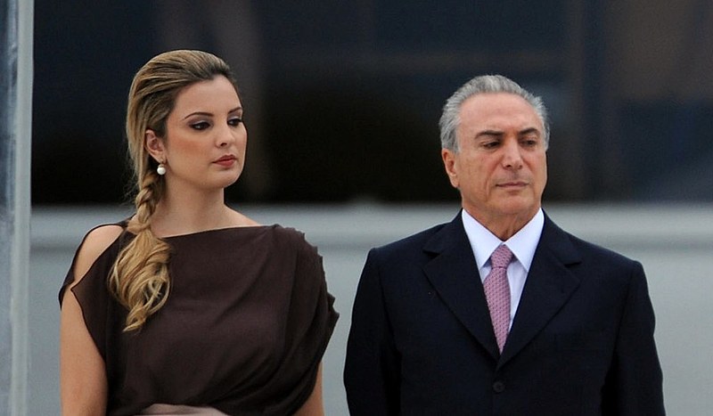 Marcela é usada para melhorar a imagem de Temer