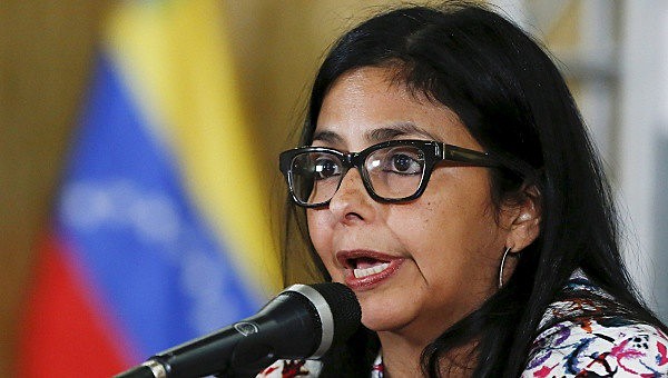 A chanceler venezuelana, Delcy Rodríguez; país anunciou que assumirá presidência do Mercosul