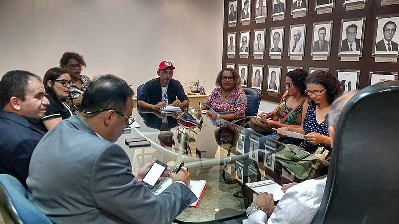 Ofício com relatos sobre as ameaças e atos criminosos ocorridos nos acampamentos do MST foi entregue ao secretário