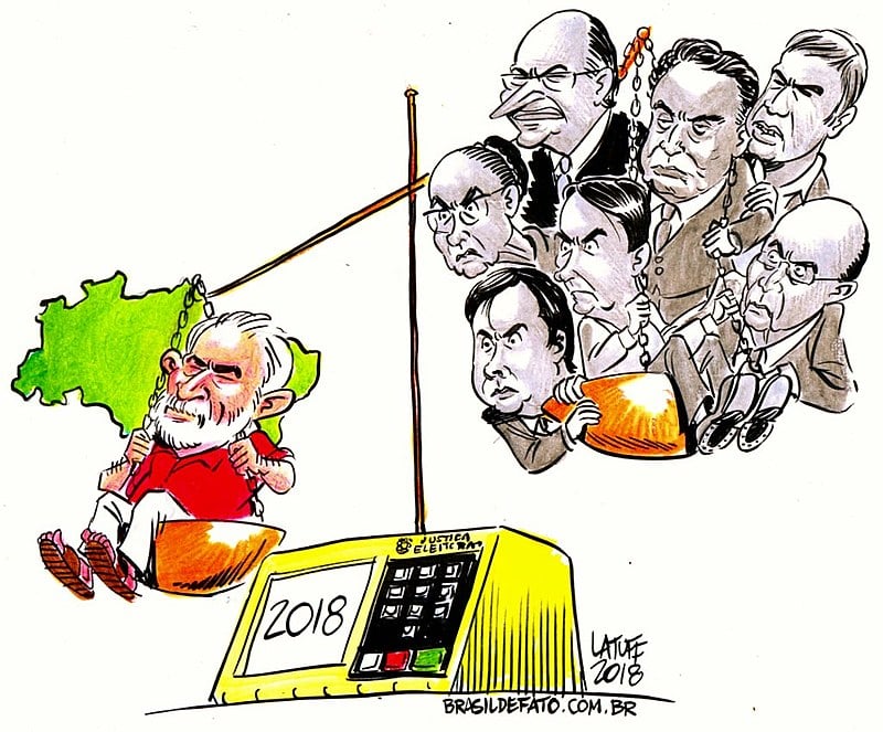Lula ainda é apontado como favorito nas pesquisas eleitorais