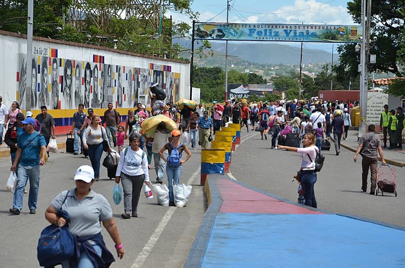 O final de semana foi de normalidade na ponte internacioal Simón Bolívar