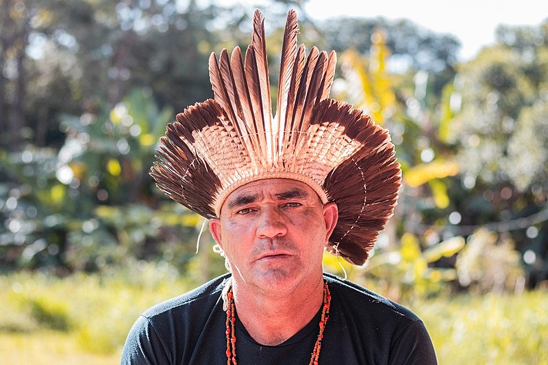 Ava Vyraidja, da aldeia de Posto Velho, ou em guarani, Wyporã, no Paraná