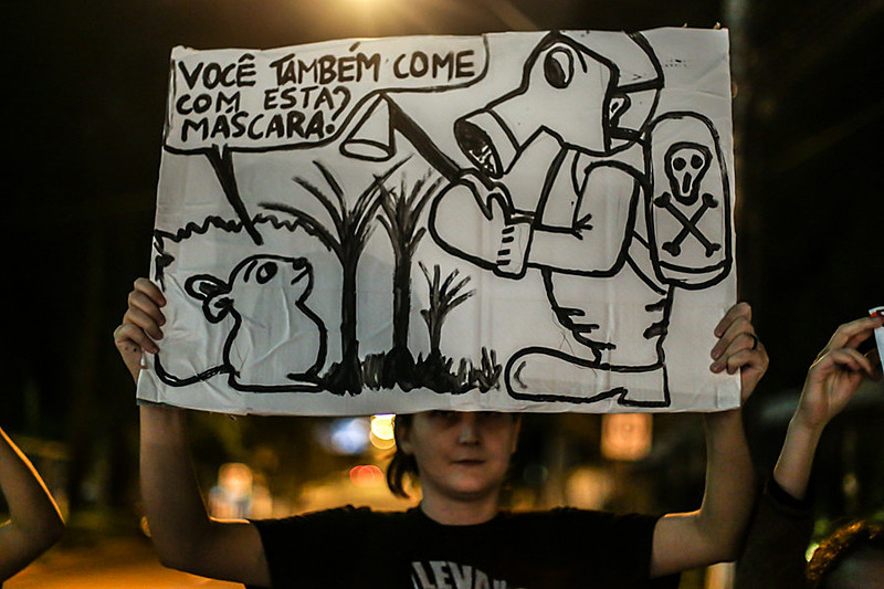 "Temos a certeza de que a questão dos agrotóxicos ainda é uma das maiores contradições deste modelo do agronegócio"