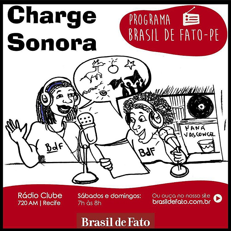 Programa Brasil de Fato Edição Pernambuco vai ao ar aos sábados, às 7h, na Radio Clube AM