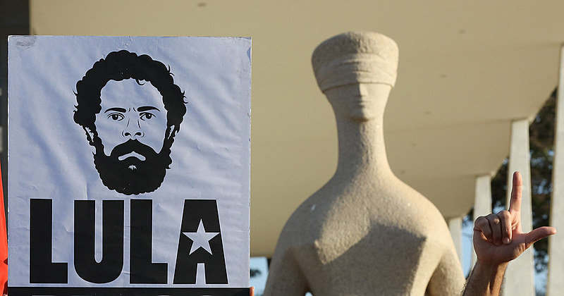 Manifestantes foram reprimidos no início da greve de fome realizado nesta terça (31)