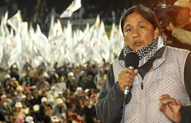 “Vou suspender a greve de fome a pedido da minha família, pois não quero que continuem preocupados”, manifestou Milagros em carta pública