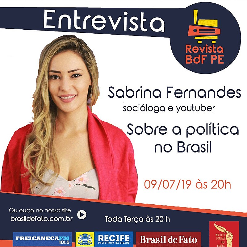 Sabrina é socióloga e youtuber do canal Tese Onze