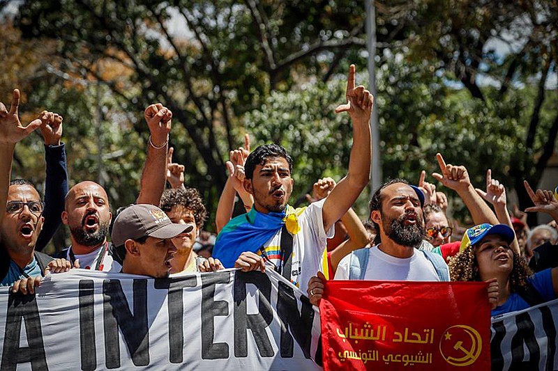 Em fevereiro deste ano, a Venezuela recebeu centenas de ativistas de distintos países do mundo