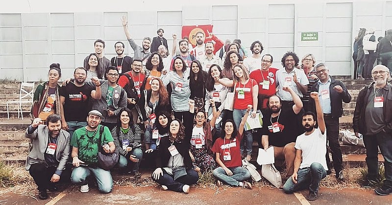 Profissionais da Rede de Médicas e Médicos Populares na 16ª Conferência Nacional de Saúde