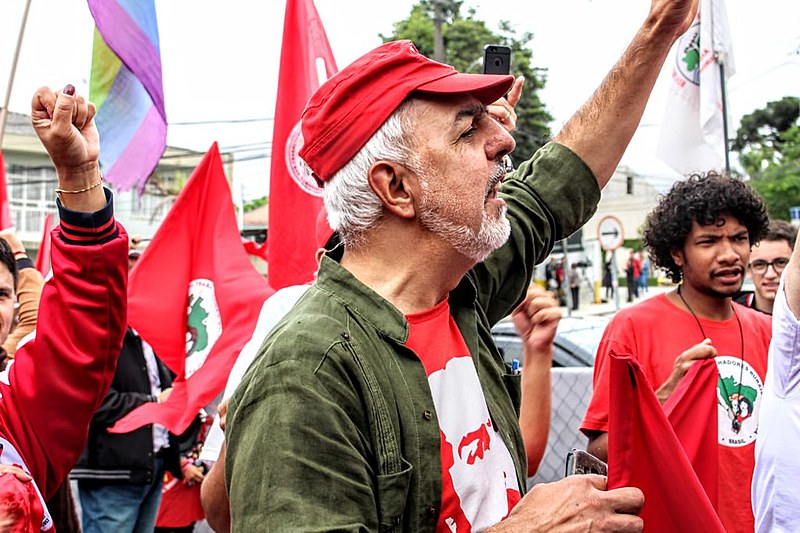Baggio foi quem recebeu Lula na Vigília para seu primeiro discurso após a libertação