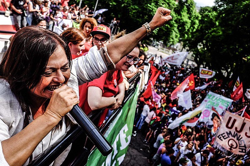 Deputada Federal Alice Portugal (PCdoB): "Sem um crime, cassaram a primeira mulher que vestiu a faixa presidencial na história"