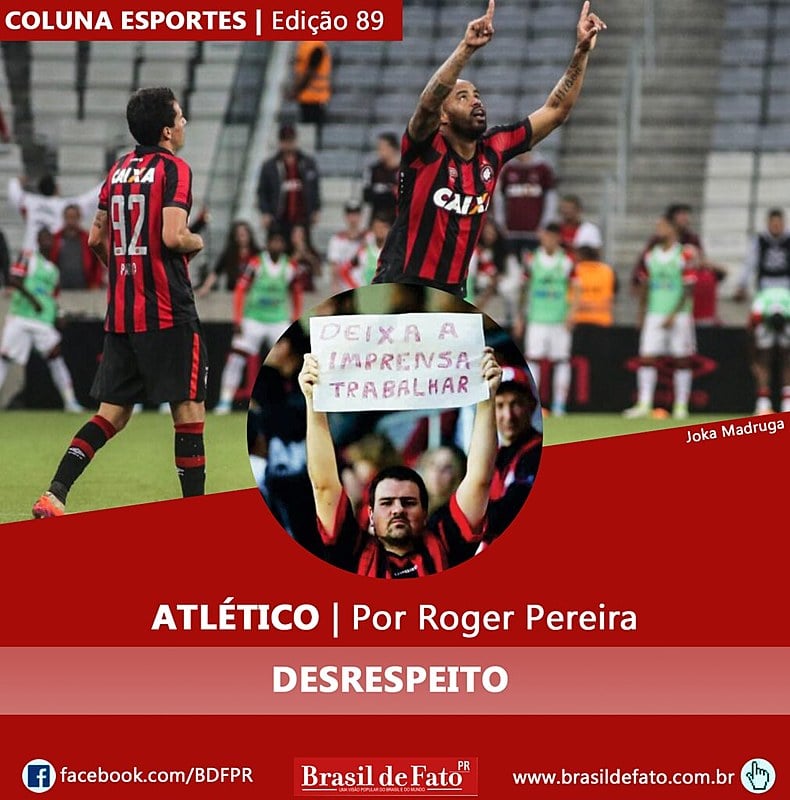 Róger é colunista esportivo do Brasil de Fato PR