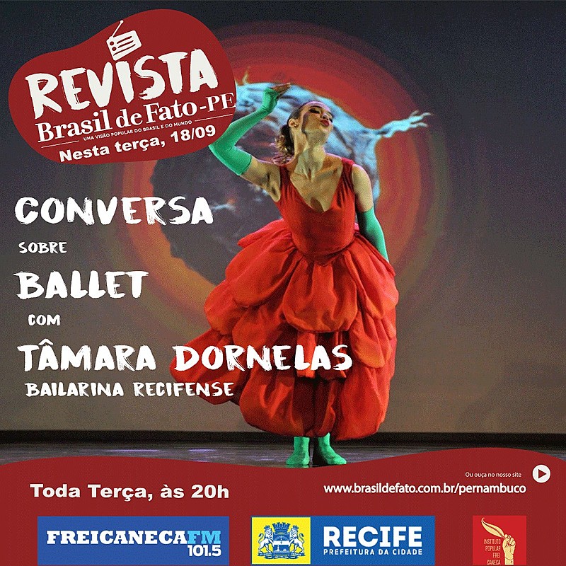 O Revista Brasil de Fato Pernambuco vai ao ar todas as terças-feiras, às 20h, com reprise aos sábados, às 14h.