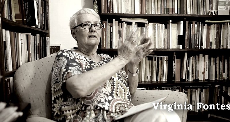 Alguns dos intelectuais entrevistados são Virgínia Fontes (foto), Tatiana Poggi e Nildo Ouriques