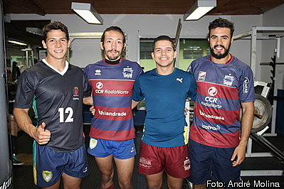 Sete dos nove jogadores convocados são do Curitiba Rugby
