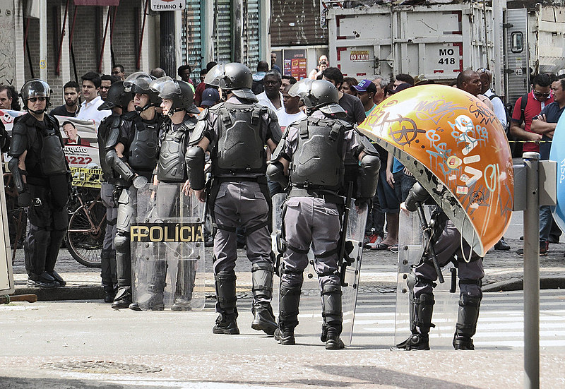 A área pertence à prefeitura de São Paulo; na foto, desocupação do edifício São João, em 2014
