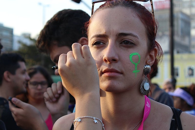 Em 2017, o ato em Curitiba reuniu 5 mil mulheres que protestavam por igualdade e contra a reforma da previdência