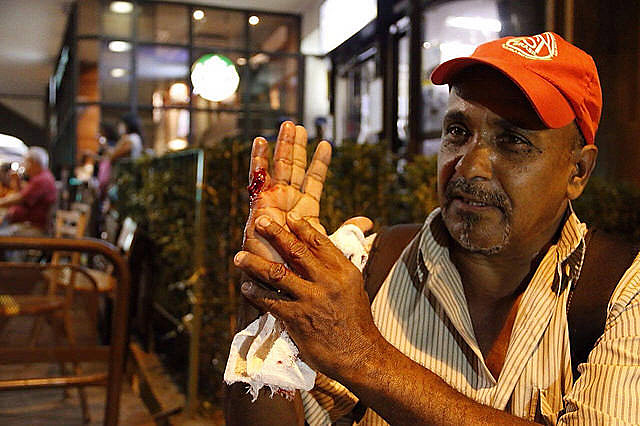 Militante del MTST es herido por el el estallido de una bomba en acto