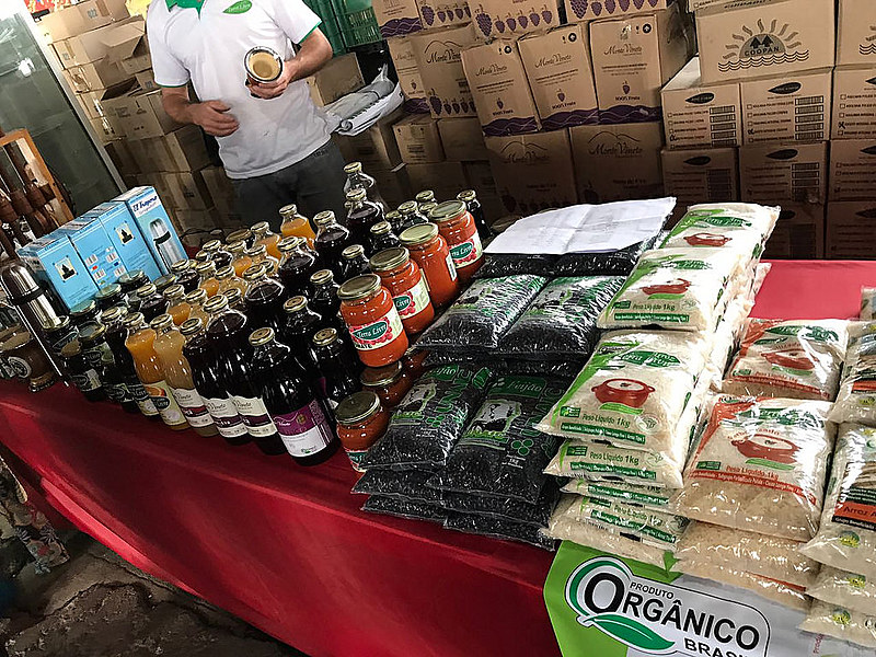 Alimentos saudáveis diretamente do produtor para o consumidor