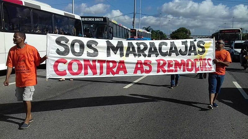 Segundo moradores da comunidade de Maracajá, desde a privatização do Aeroporto Internacional do Galeão tem havido “remoções seletivas” na re