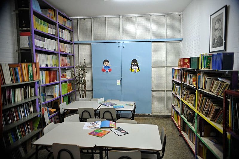 Entre as demais bibliotecas comunitárias, 12,6% estão em zonas rurais e apenas 7% em área ribeirinha