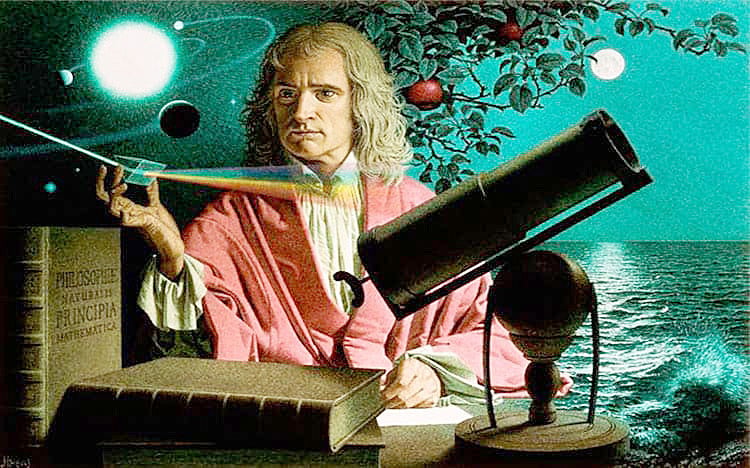 As grandes descobertas de Newton só foram possíveis pois outros antes dele fizeram importantes esforços