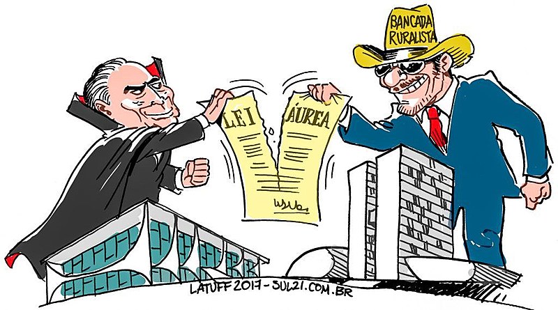 Bancada Ruralista, por Latuff, para o Sul21