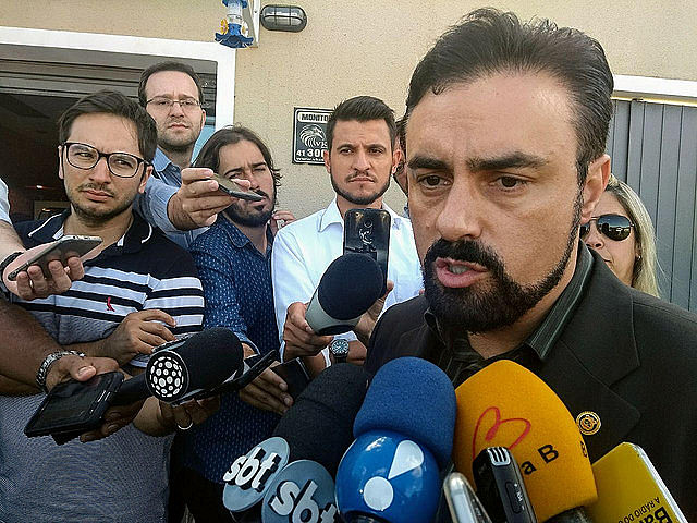 Presidente del SinDPF/PR, en rueda de prensa este miércoles (11)