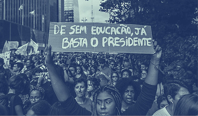 Oposición a la política educacional del gobierno Bolsonaro ganó cuerpo en las calles del país, en múltiples protestas