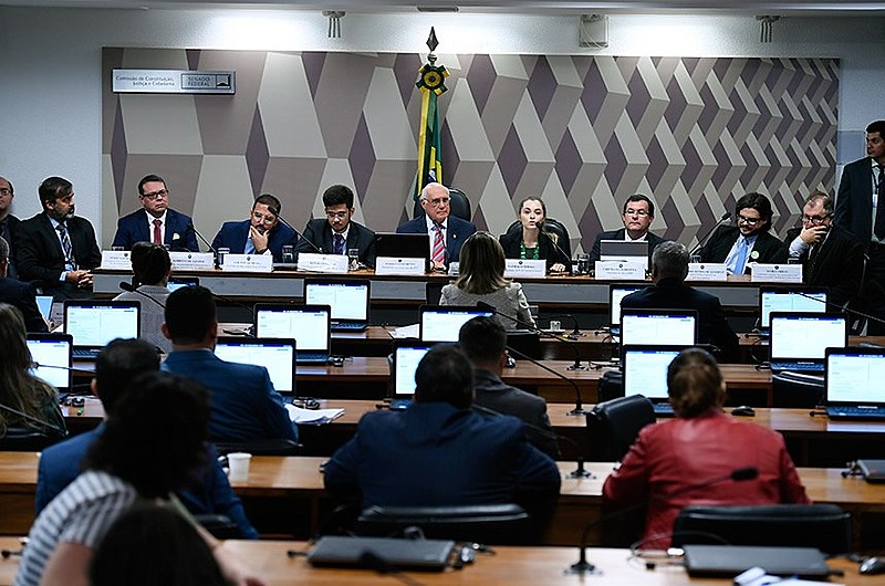 Audiência pública na CCJ do Senado sobre PLS 272/2016, que endurece a Lei Antiterrorismo