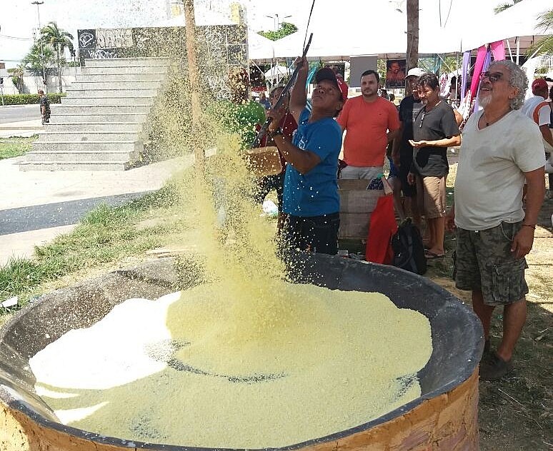 Pressada, ralada e torrada a farinha de mandioca ainda é produzida de forma artesanal pelos agricultores no Pará