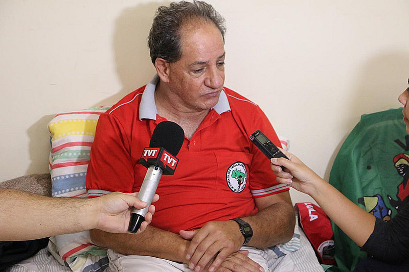 Desde 1992, Amorim colaborou na construção do MST no nordeste
