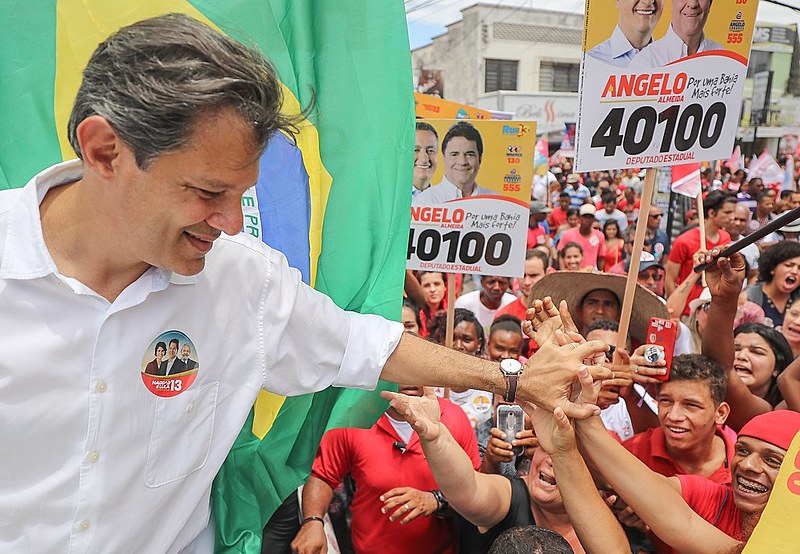 Fernando Haddad é professor universitário e foi ministro da educação no governo Lula