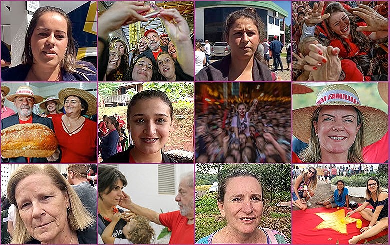 A caravana encerrou o mês da mulher, símbolo de força de quem planta amor e colhe direitos, igualdade e liberdade