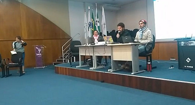 Asamblea General realizada en la UNILA este lunes (17)