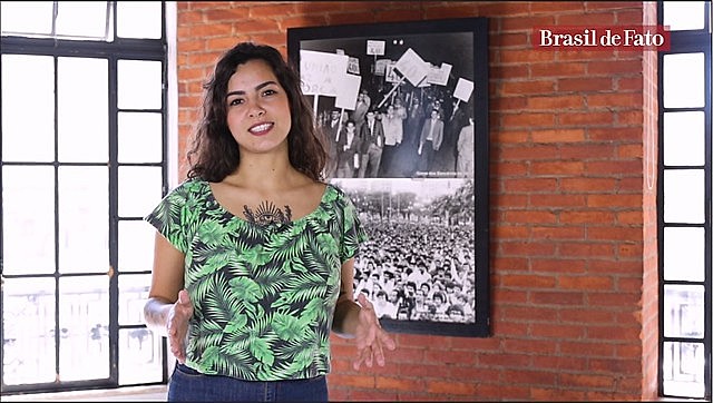 La periodista Pâmela Oliveira presentará el nuevo programa semanal producido por Brasil de Fato para público en inglés