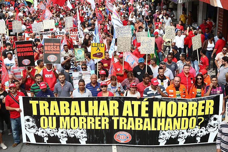 Assembleia foi convocada pelas centrais sindicais e as frentes Povo sem Medo e Brasil Popular