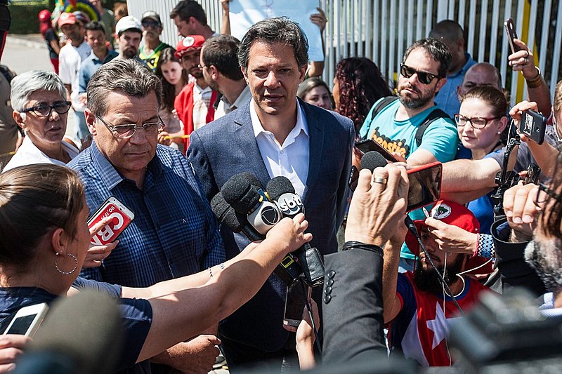 Emídio Pereira de Souza e Fernando Haddad