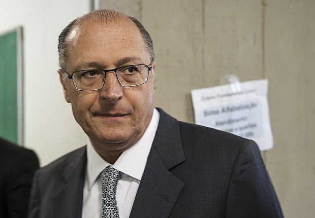 Candidato tucano, Geraldo Alckmin recebeu apoio de legendas que integram o auto-denominado "centrão"