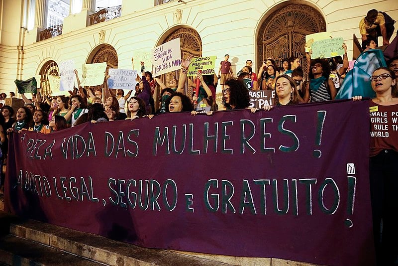 Marcha em defesa da legalização do aborto, no Rio de Janeiro | 23 de junho de 2018