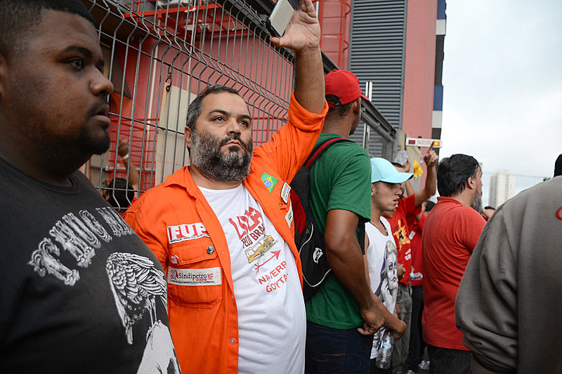 Leonardo Ferreira é diretor do Sindicato dos Petroleiros do Norte Fluminense