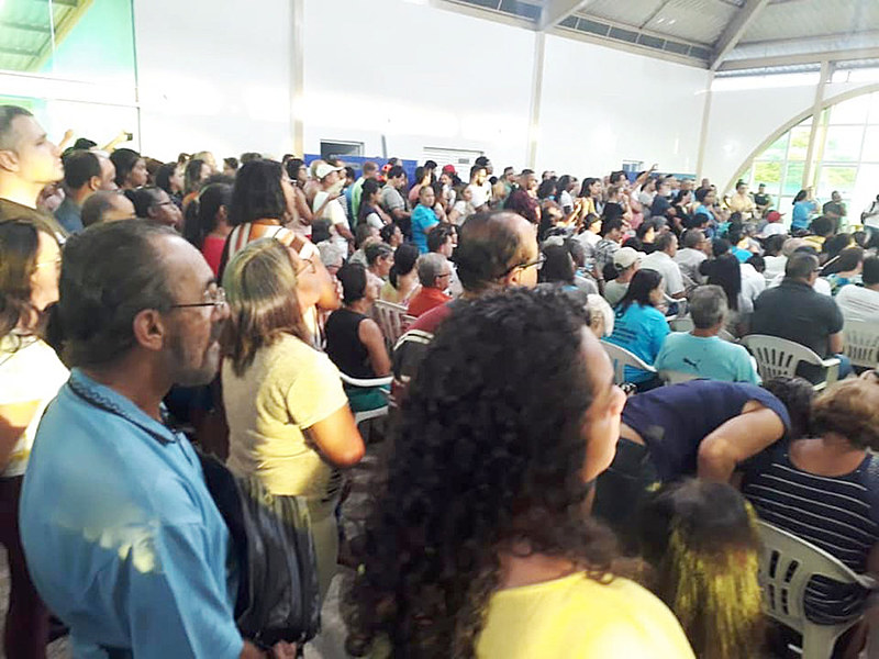 Povo de Sarzedo conquistou a realização de uma audiência pública com a prefeitura e também a suspensão das atividades da barragem via MP
