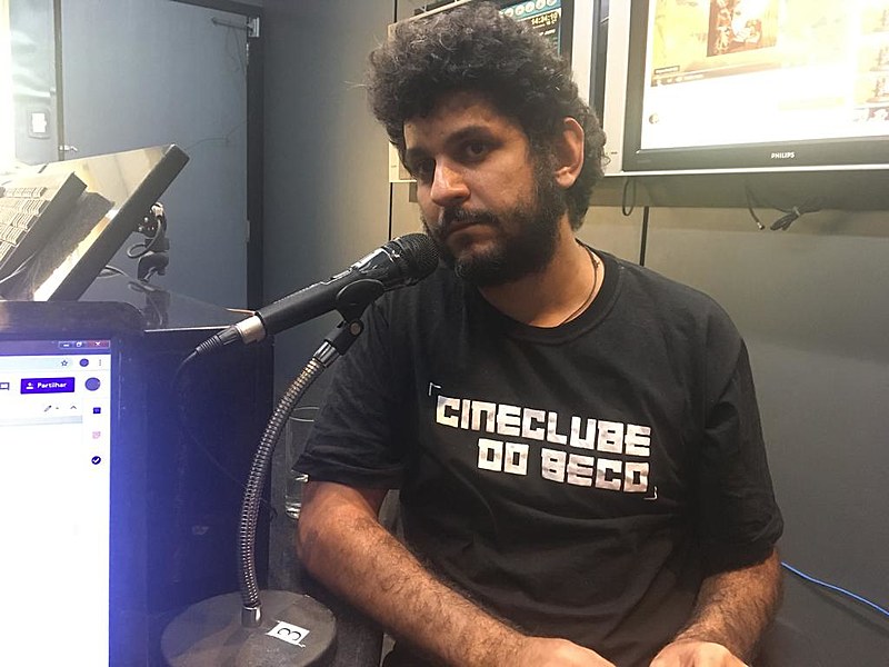 Marcelo Pedroso falou sobre a experiência dos cineclubes e o papel da popularização do audiovisual.