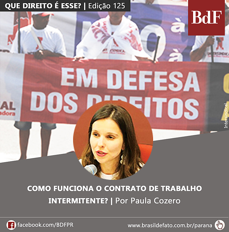 O contrato deve ser por escrito e constar o valor da hora de trabalho, que não pode ser inferior a uma hora do salário mínimo, hoje R$ 4,54.