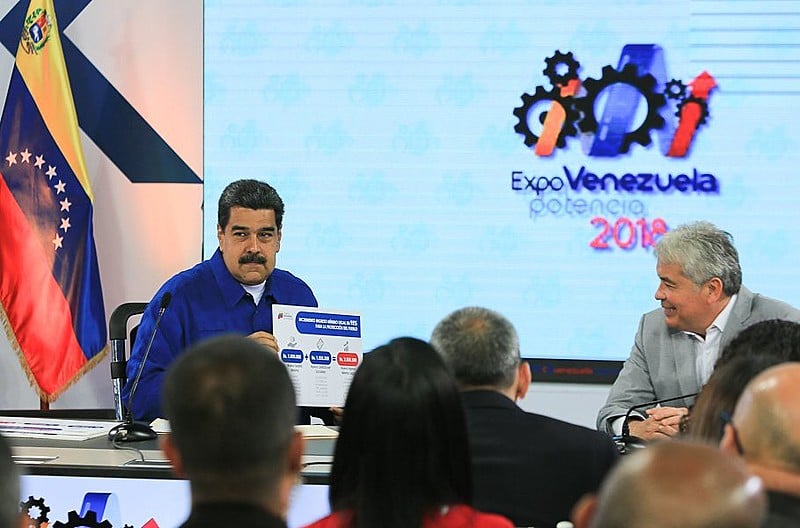 Durante a exposição agrícola Expo Potência Venezuela, Nicolás Maduro anuncia reajuste salarial para trabalhadores