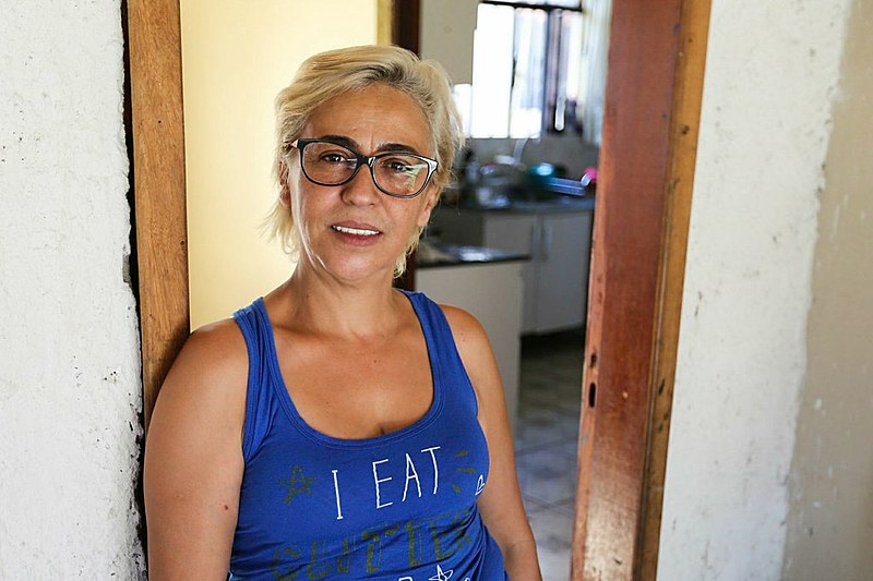 Dona Regiane conta que estabeleceu uma relação de confiança e afeto com os acampados em Curitiba